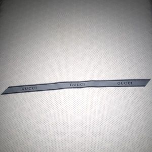 GUCCI RIBBON FROM THE GUCCI NYC STORE